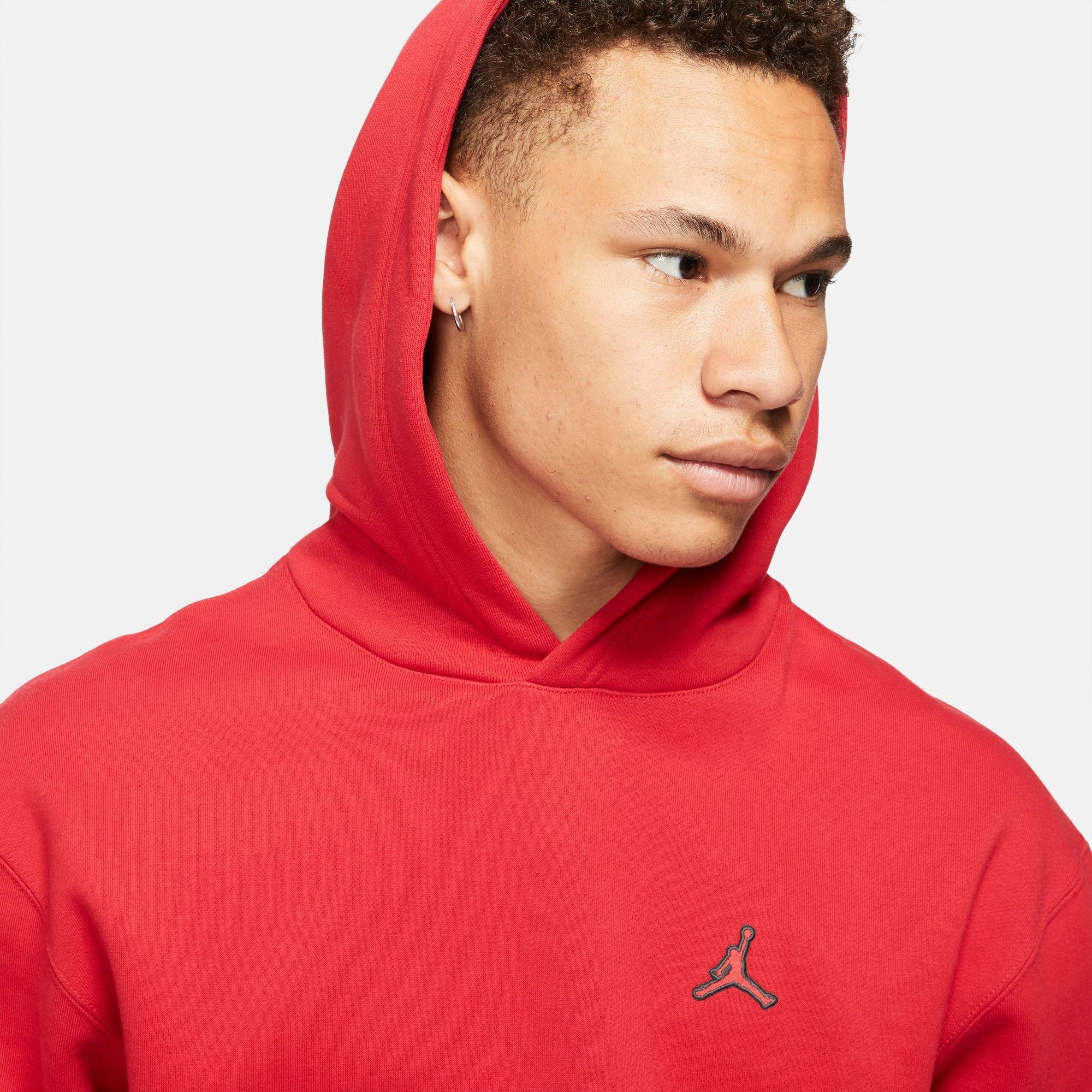 Air jordan hot sale red sweatshirt